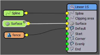 RailClone Linear interface
