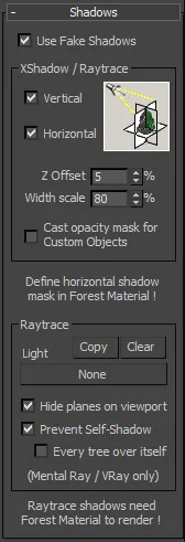 Shadows UI