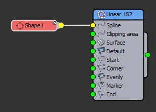 RailClone Shape Node