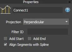Connect Operator The RailClone Connect Operator UI