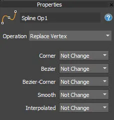Replace Vertex Operator The RailClone Replace Vertex Operator UI