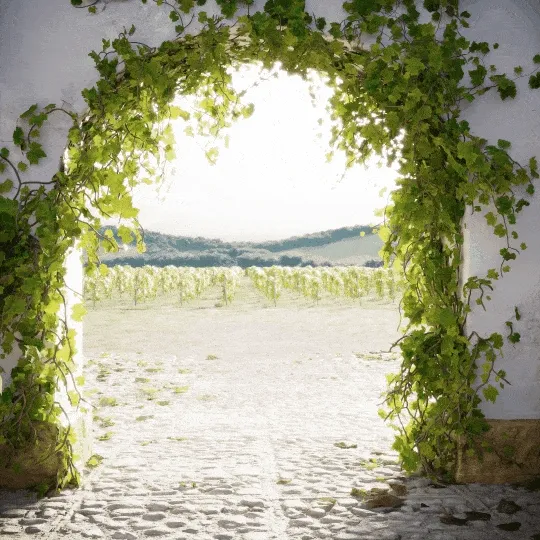 Animación de ramas y hojas de ForestIvy